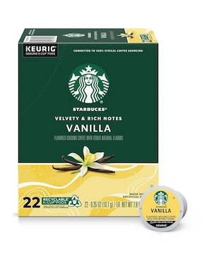 Set De Cápsulas Vainilla Starbucks K Cups Starbucks