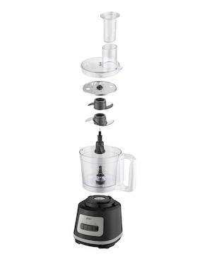 Procesador de alimentos Oster cuchillas de acero inoxidable