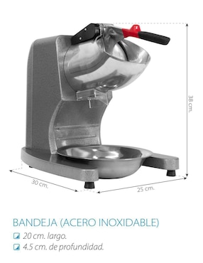Trituradora de hielo Onof 2200 RPM Ontr-300