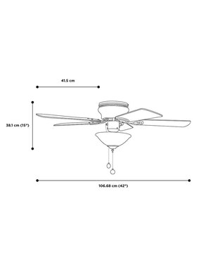 Ventilador de techo Artfan 3 velocidades