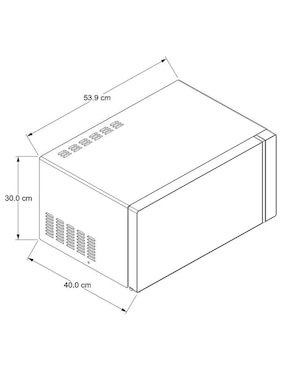 Horno de microondas convencional Whirlpool modelo WM1811D 1.1 pies cúbicos