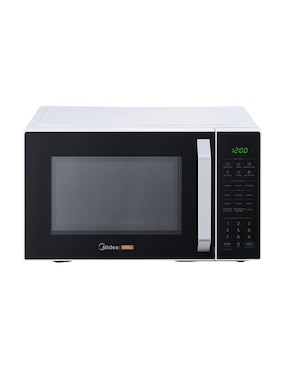 Horno de microondas convencional Midea modelo MMDX11S2BW