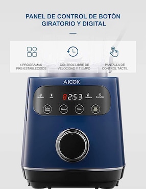 Licuadora Aicok LP0010 8 velocidades