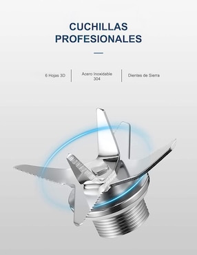Licuadora Aicok LP0010 8 velocidades