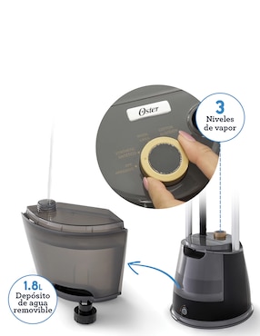 Central de vapor Oster GCSTGS7050-013 suela acero inoxidable