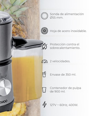 Extractor de jugo Daewoo 400 W