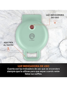 Mini wafflera Masterchef MK-WM-1M