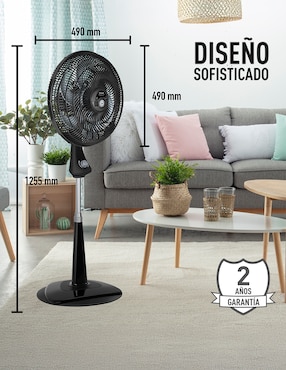 Ventilador de piso T-Fal 3 velocidades
