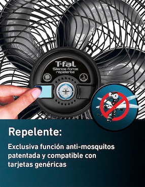 Ventilador de piso T-Fal 3 velocidades