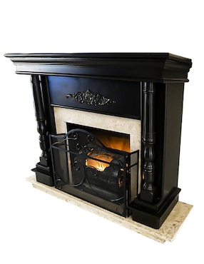 Calefactor de chimenea eléctrico Mil Luces de 127 V