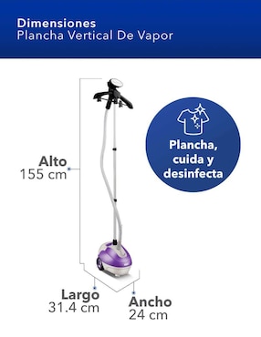 Central de vapor Rca RC-928 suela plástico