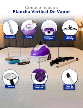 Central de vapor Rca RC-928 suela plástico