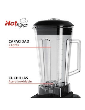 Licuadora Hot Spot 1500 6 velocidades