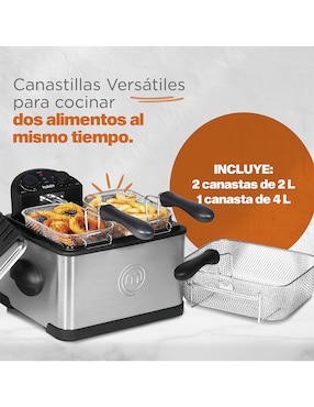 Freidora de aceite Masterchef 4 L Mk-Df-4Ssv2