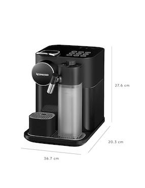 Cafetera de cápsula Nespresso F541-CO-BK-NE