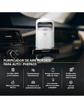 Purificador de aire Avera Smart Home PHEPA03