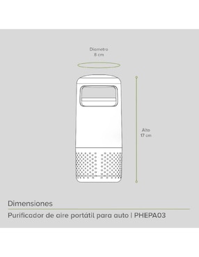 Purificador de aire Avera Smart Home PHEPA03