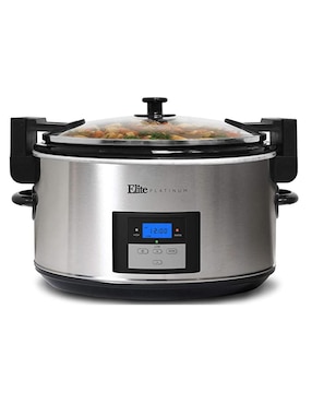 Olla de cocción lenta Elite Gourmet Elite Platinum