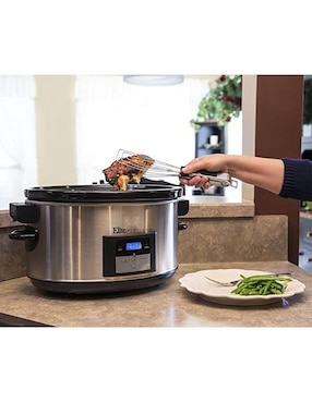 Olla de cocción lenta Elite Gourmet Elite Platinum