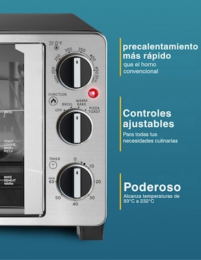 Horno convección Elite Gourmet ET02530M 25 L