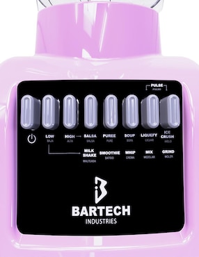 Licuadora Bartech BT-55-PL-B1-P 10 velocidades