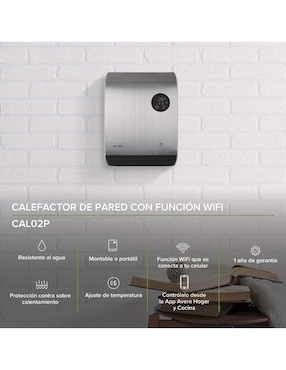 Calefactor de pared eléctrico Avera de 127 V