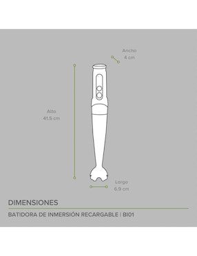 Batidora de inmersión Avera 16 velocidades Bi01
