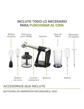 Batidora de inmersión Avera 16 velocidades Bi01
