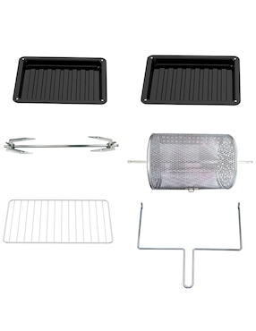 Horno eléctrico freidora Masterchef Mk-afo-20t 20 l