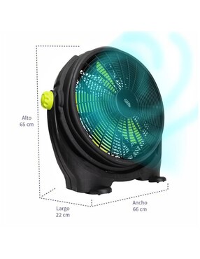 Ventilador de piso Iusa 3 velocidades