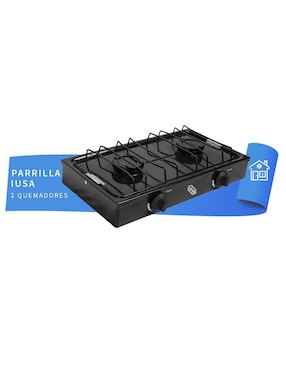 Parrilla Iusa PGLP 2QJ de acero