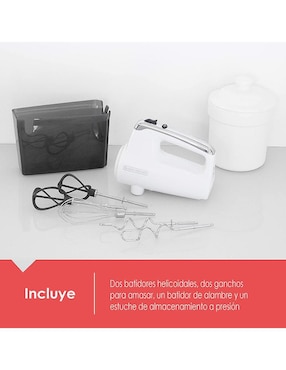 Batidora manual Black + Decker 2 velocidades B6044