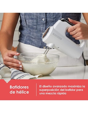 Batidora manual Black + Decker 2 velocidades B6044