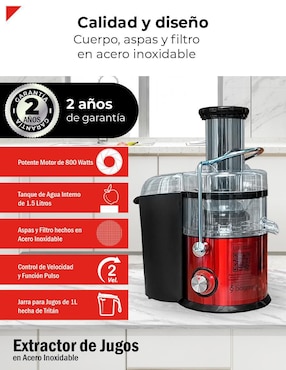 Extractor de jugo Bogner 800 W
