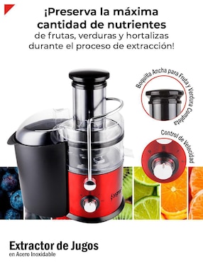 Extractor de jugo Bogner 800 W
