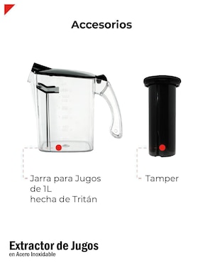 Extractor de jugo Bogner 800 W