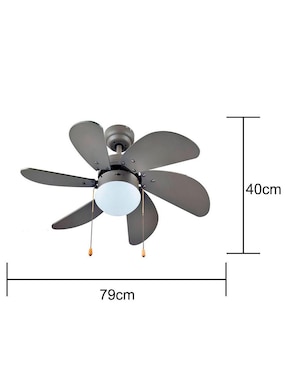 Ventilador de techo Igoto 3 velocidades