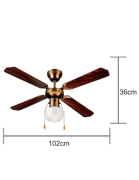 Ventilador de techo Igoto 3 velocidades