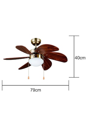 Ventilador de techo iGoto velocidades