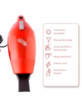 Aspiradora de mano Iusa para auto