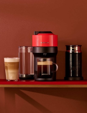 Combo cafetera y aeroccino Nespresso Vertuo Pop A3KGCV6-USRE-NE