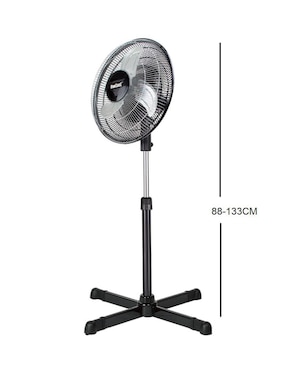 Ventilador de pedestal Mytek 3 velocidades