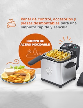 Freidora de aceite Masterchef 1.5 L Mk-Df-1Ss