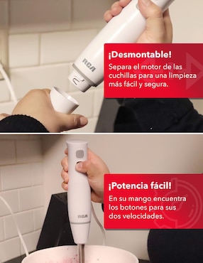Batidora de inmersión Rca 2 velocidades Rc-1204