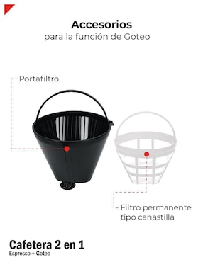 Cafetera Combi Bogner bdecm02