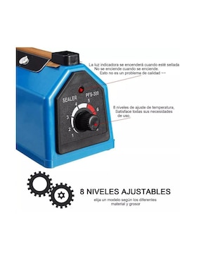 Empacadora alto vacío de acero inoxidable