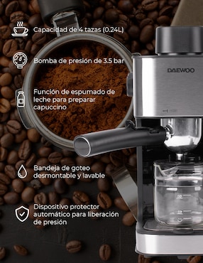 Cafetera espresso Daewoo DES-485