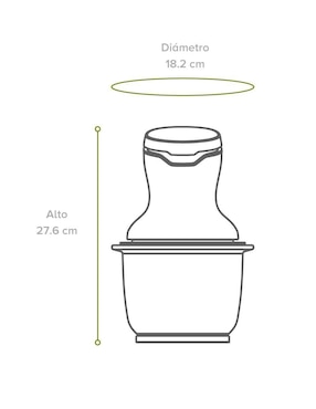 Procesador de alimentos Avera cuchillas de acero inoxidable