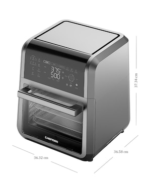 Freidora de aire Chefman 11 L Rj38-Rdo-Pv12-Mx