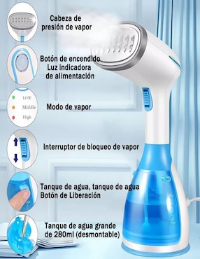 Central de vapor Genérica suela antiadherente